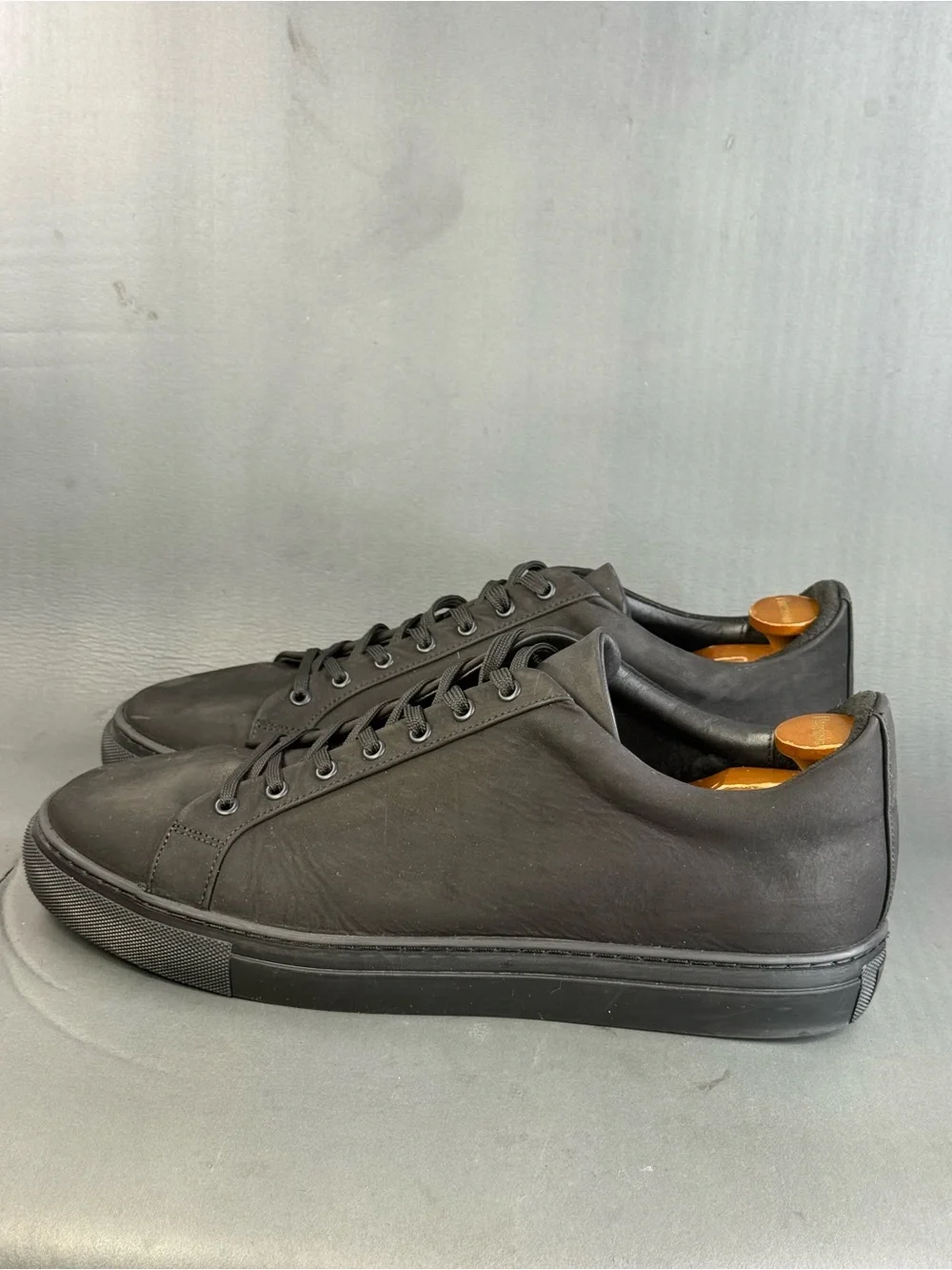 Thursday Boot Company Men's Premier Low Top Sneakers Black Matte size 14